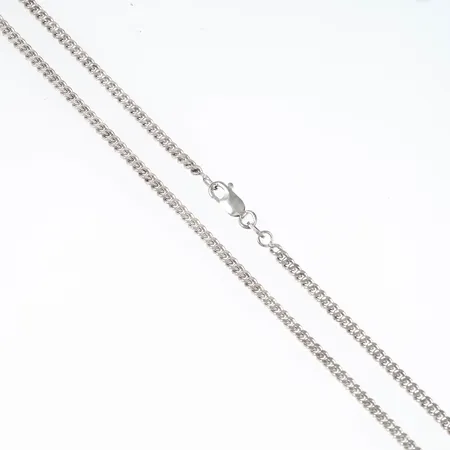 Kedja Pansar längd 45,5cm bredd 2,7mm, silver 925/1000 9,2g.