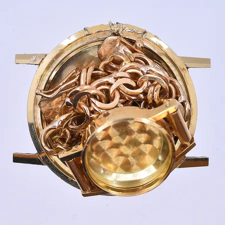 Diverse guld 18K. Vikt: 36,3 g