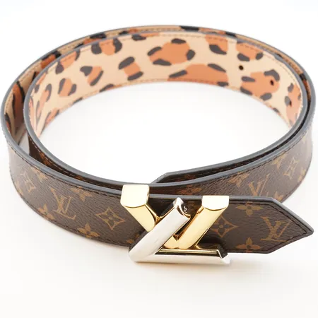 Skärp Louis Vuitton LV Twist 35, mod M0074V, 105cm, bredd 35mm, originalkvitto 2018, mkt fint skick, dustbag