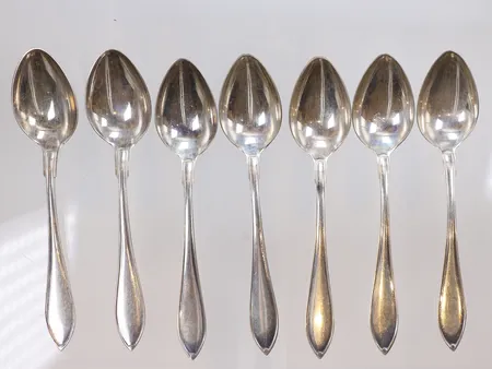 Diverse silverbestick 9st silver 830/1000 Vikt: 116,1 g