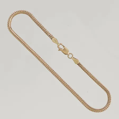 Armband 19cm skev 18K 3,7g.