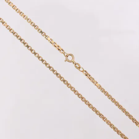 Kedja Venezia längd 50,5cm bredd 2,6mm, synlig lagning, Italien, 18K Vikt: 11,8 g