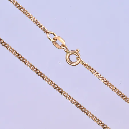Kedja Pansar Guldfynd/Balestra längd 50,5 cm bredd 1 mm 18K. Vikt: 4,9 g