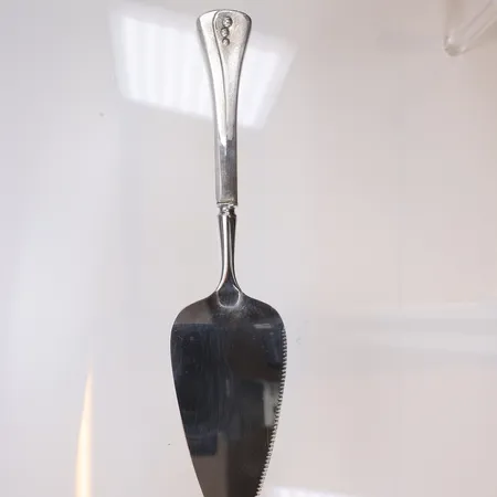 Tårtspade längd 24cm blad i stål GAB silver 830/1000 Vikt: 74,5 g