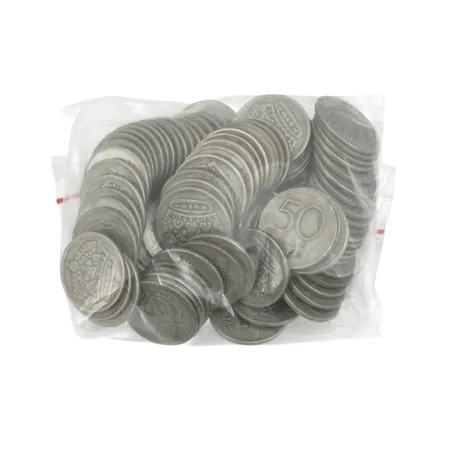 Parti svenska silvermynt 400/1000, finvikt cirka 189g Vikt: 189 g