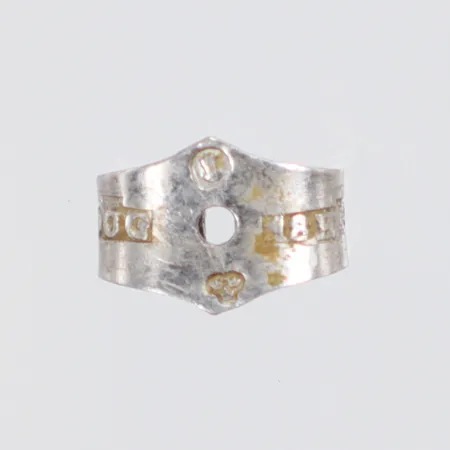 Stopper vitguld 18K Vikt: 0,3 g