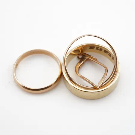 Diverse guld, 14k Vikt: 9,5 g
