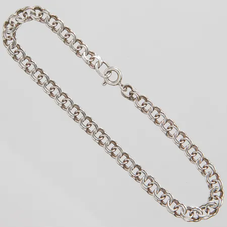 Armband Bismarck GHA längd 18,5cm, bredd 5mm, 925/1000 silver Vikt: 4,5g Vikt: 4,5 g