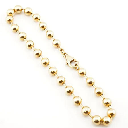 Armband, 20cm, bredd 5mm, 18k Vikt: 8,7 g