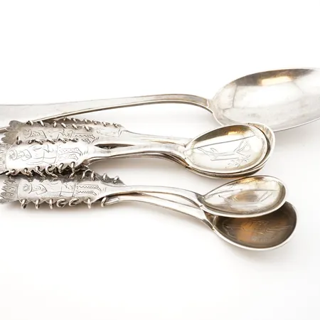 Diverse silver Vikt: 108 g