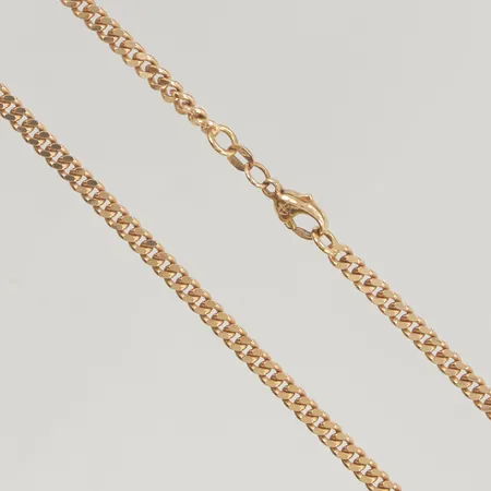 Kedja pansar 50cm bredd 3,6mm 18K 24,2g.