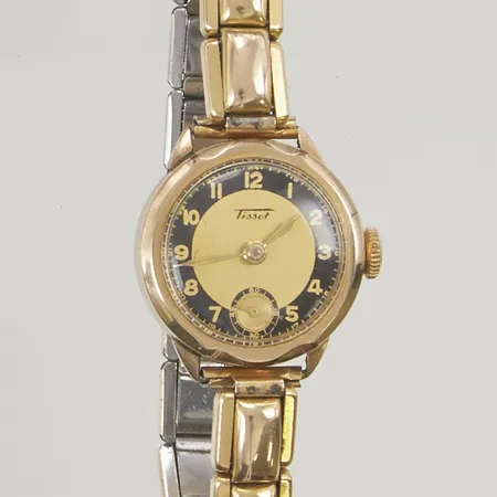 Damur Tissot 21mm double manuell flexband i doublé.