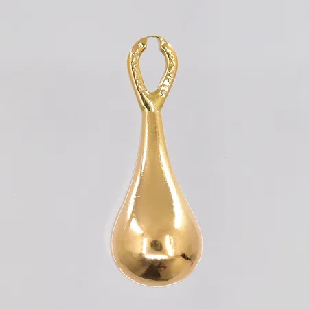 Hänge droppe 23x8mm, sliten ögla 18K Vikt: 4,8 g