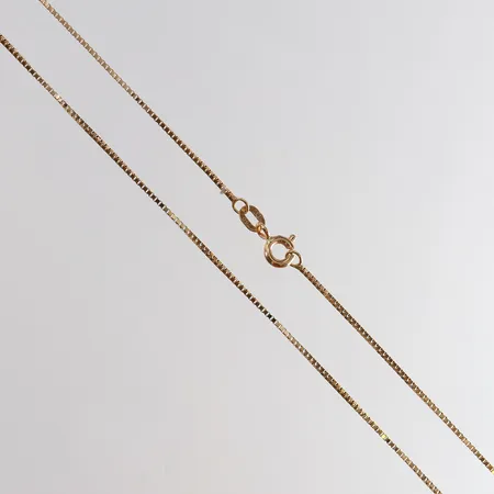 Kedja Venezia längd 82cm bredd 0,8mm 18K Vikt: 4,2 g