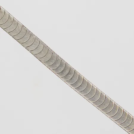 Armband länk längd 18,5cm, bredd 6mm, kistlås, säkerhetsåtta, 925/1000 silver Vikt: 13,4g Vikt: 13,4 g