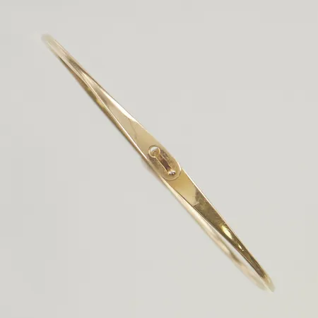 Armring stel och öppningsbar, 60x51mm 14K 5,1g.