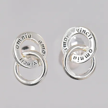 Örhängen Efva Attling Mini Twosome 8x12mm 925/1000 silver Vikt: 1,8 g