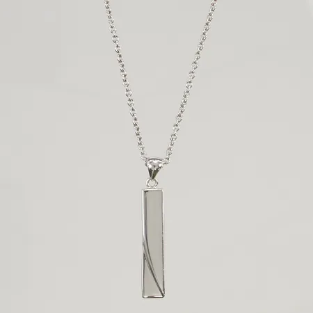 Kedja med hänge 54cm 925/1000 Silver 9,4g.