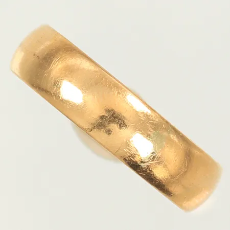 Ring stl 19¼ bredd 5,3mm, 21K 5,9g
