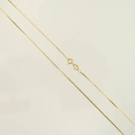 Halskedja Venezia längd 70,5cm, bredd 1mm, 18K, 5,5g Vikt: 5,5 g