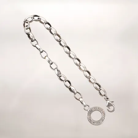 Armband "Charm Club" av Thomas Sabo längd 23cm bredd 5-14mm defekt lås silver 925/1000 16g