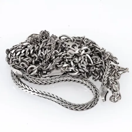 Diverse defekt silver 925/1000 26,5g.