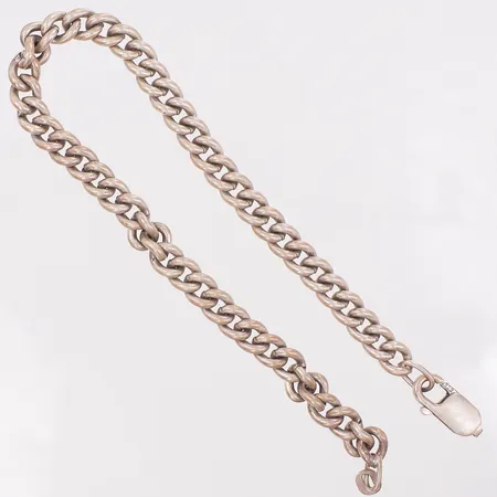 Armband Pansar längd 20,5cm bredd 5,3mm, saknar bindögla vid lås silver 925/1000 Vikt: 14,7 g