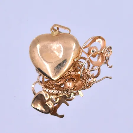 Diverse guld 18K. Vikt: 4,1 g