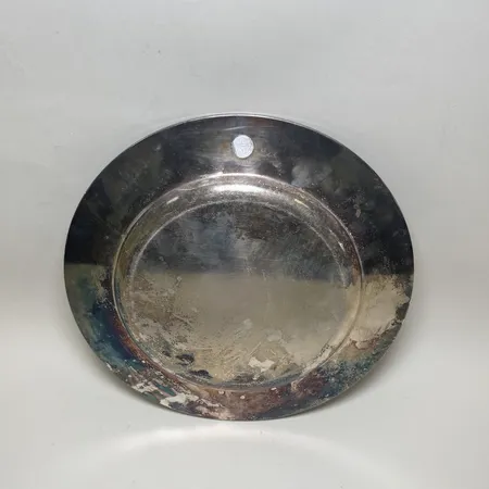 Fat med gravyr Ø31cm 830/1000 Silver 413,5g.