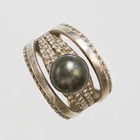 Ring saknar stenar 925/1000 silver Vikt: 10,2g Vikt: 10,2 g