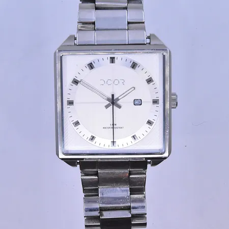 Herrur DCOR Guldfynd Quartz datum Ø44mm stål.