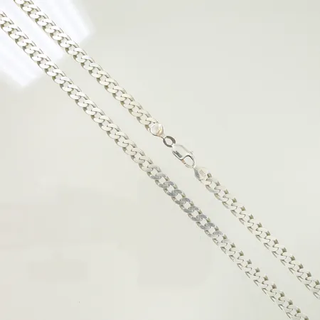 Halskedja Pansar längd 610,5cm, bredd 7mm, Silver 925/1000, 47,9g Vikt: 47,9 g