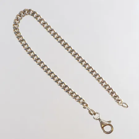 Armband Pansar längd 18,5cm bredd 4mm Silver 925/1000. Vikt: 9 g på auktion i Kista hos Pantbanken Sverige