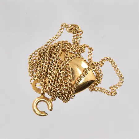 Diverse defekt guld 18K Vikt: 3,2 g