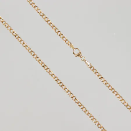 Kedja Pansar, 51cm, bredd 2,9mm, ihålig, GHA, 18K Vikt: 5,1 g