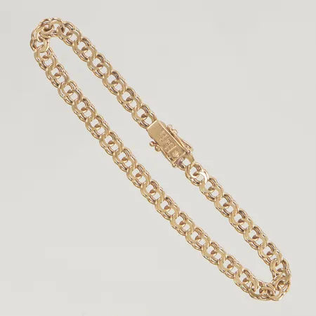 Armband Bismarck 18cm bredd 5mm 18K 7,3g.