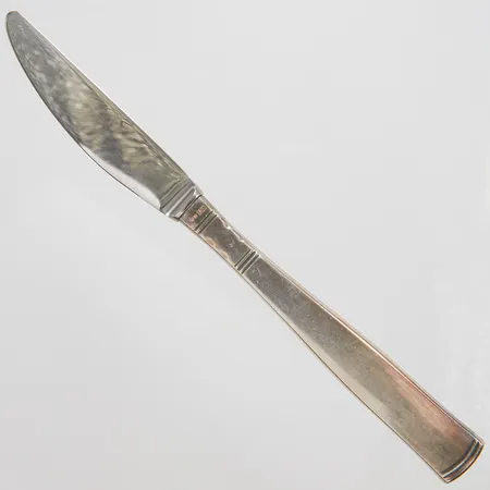 Kniv GAB modell Rosenholm, blad i rostfritt stål, 830/1000 silver Brv: 62,3g Vikt: 62,3 g