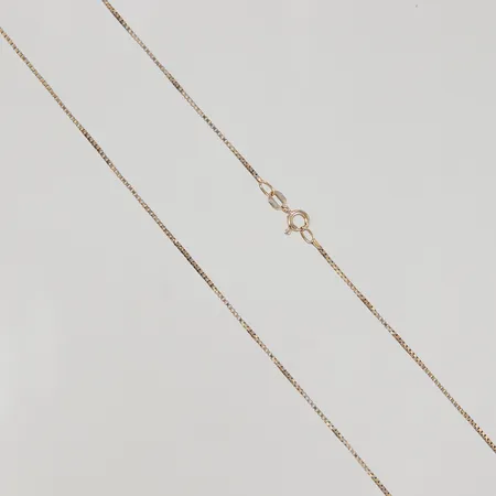 Kedja Venezia 45cm, bredd 0,9mm, Balestra, bör omrodieras, vitguld 18K Vikt: 3,3 g