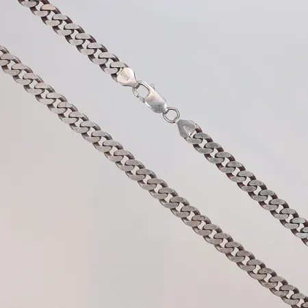 Kedja Pansar 56cm bredd 7mm GHA silver 925/1000 Vikt: 51,4 g