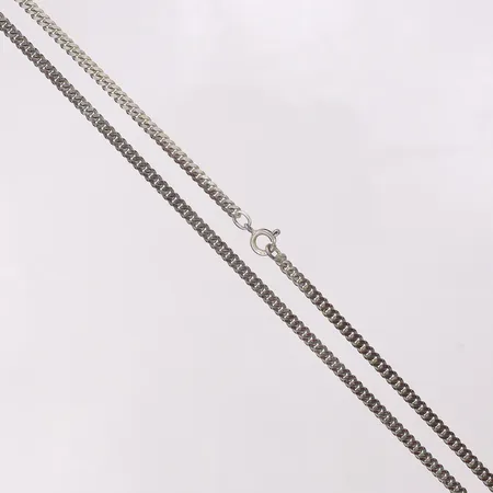 Kedja Pansar längd ca 49,5cm, bredd 2,9mm, silver 830/1000 Vikt: 10 g