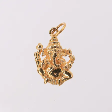 Hänge Ganesha, höjd 21mm bredd 11,7mm, 22K Vikt: 1,8 g