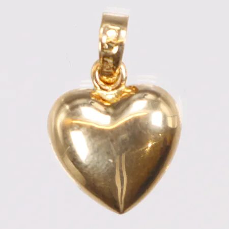 Hänge Hjärta 10x17mm inklusive hängöglan GHA 18K Vikt: 1 g