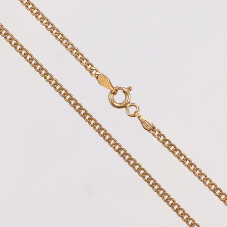 Kedja Pansar 51cm bredd 2mm GHA 18K Vikt: 3,5 g