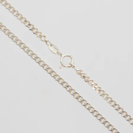 Kedja Pansar GHA längd 50cm, bredd 2,8mm, 925/1000 silver Vikt: 10,0g Vikt: 10 g