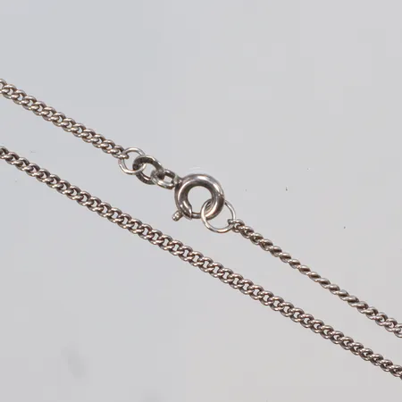 Kedja Pansar 43cm bredd 1mm silver 830/1000 Vikt: 2,9 g