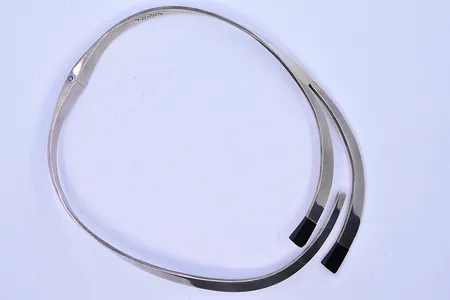 Halsring öppningsbar Ø12cm mexico silver 925/1000. Vikt: 92,3 g
