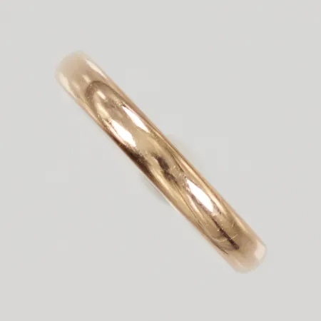 Ring stl:18 bredd 2,9mm, gravyr, Guldvaruhuset Aktiebolag år 1952, 18K, Vikt: 3,4 g