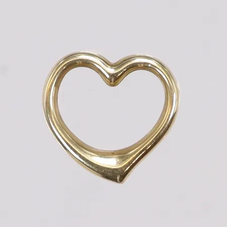 Hänge hjärta 15x15mm 18K Vikt: 0,6 g