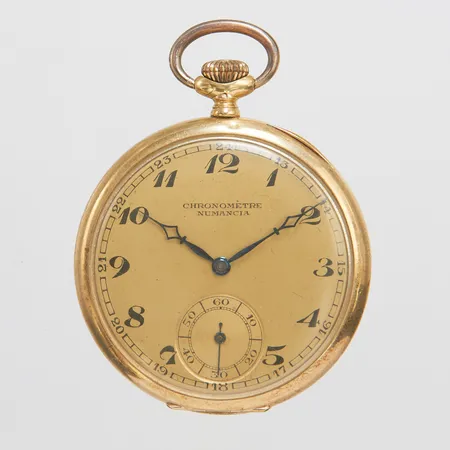 Fickur Chronométre numancia, gravyr, 14K Brv: 52,0g Vikt: 52 g