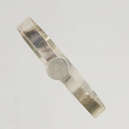 Armring 64x57mm, Waldemar Atelje Waldemar Jonsson, Skara 1966, 830/1000 Silver 18,9g.
